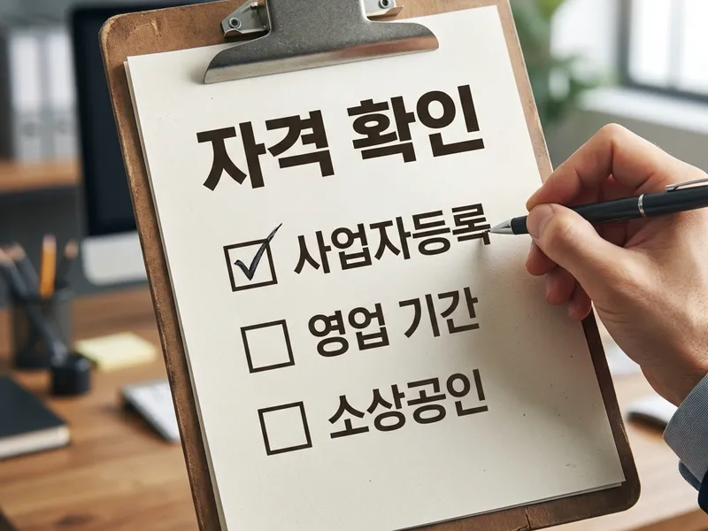 나도 받을 수 있을까? 2026 폐업지원금 자격 자가진단표 (법인/개인사업자 구분)